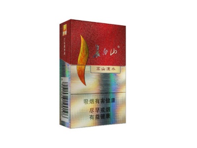 长白山高山流水图片