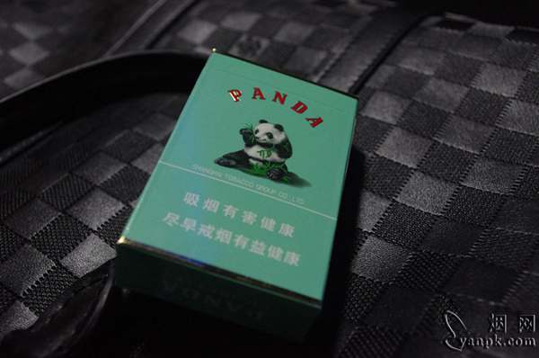 熊猫香烟绿典藏出口版烟中之王良心之作