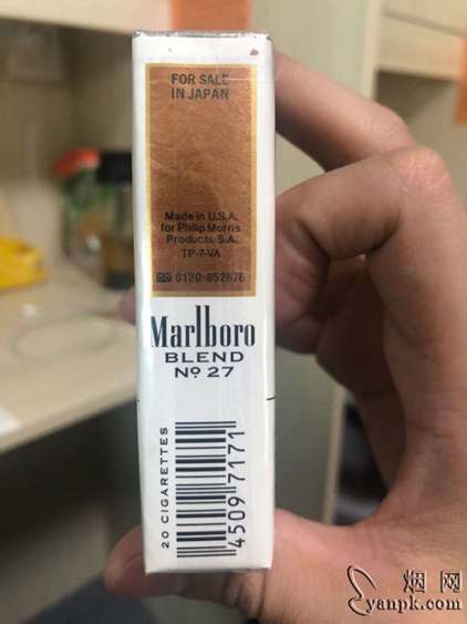 万宝路27marlboroblendno27日本完税软包