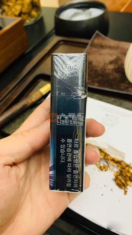 韩免版七星蓝莓爆珠8mg