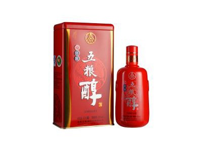 五粮醇红淡雅50度500ml