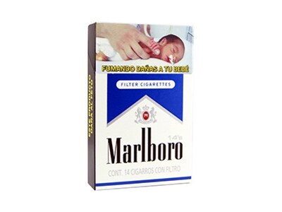 万宝路(硬蓝Filter14支装墨西哥版)