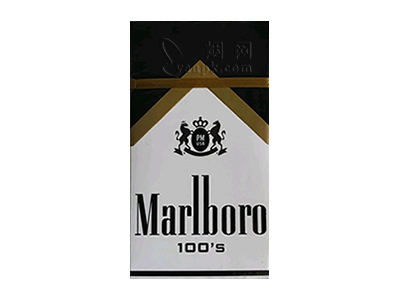 万宝路 硬黑金100S美版