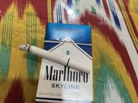 万宝路(美产硬蓝薄荷天际线)