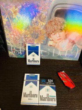 万宝路(硬蓝绿薄荷促销版)