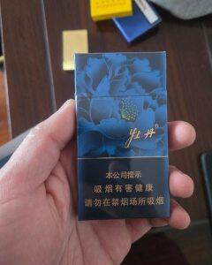 牡丹(蓝彩细支)