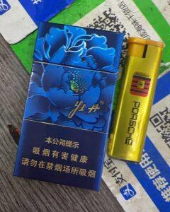 牡丹(蓝彩细支)